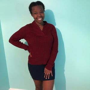 Bergundy/ maroon sweater
